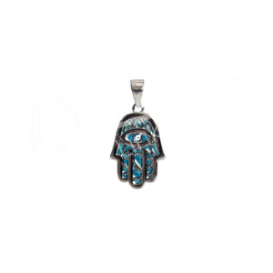Hand of Fatima Sterling Silver Pendant