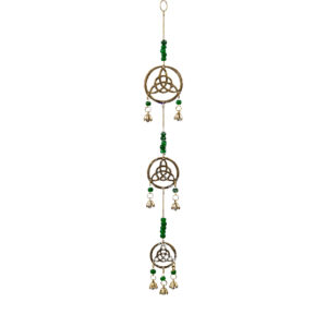 Brass Wind Chime/Mobile with Triquetra