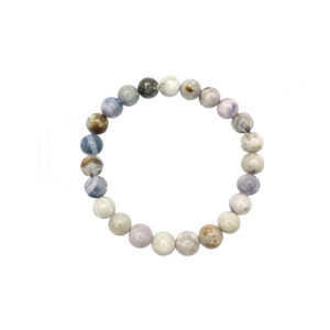 Polished Hackmanite Beads Elastic Bracelet