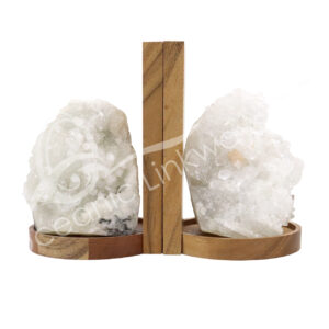 Apophyllite Cluster Bookends