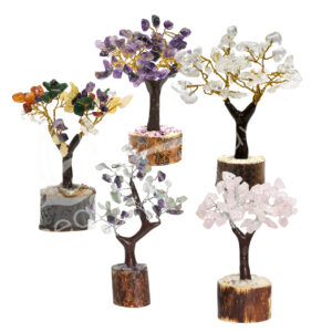 Assortment of Gem Trees (Set of 12) 60 Beads