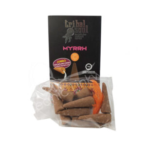 Myrrh Backflow Incense Cones Tribal Soul