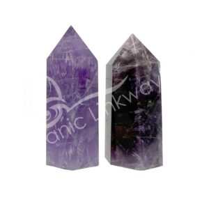 Chevron Amethyst C Obelisk