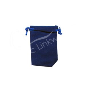 Blue Velvet Pouch