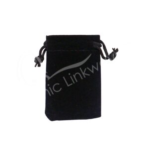 Black Velvet Pouch