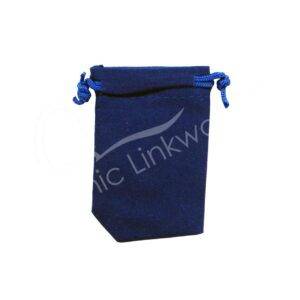 Blue Velvet Pouch