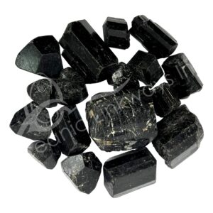 Solid Black Tourmaline Specimen
