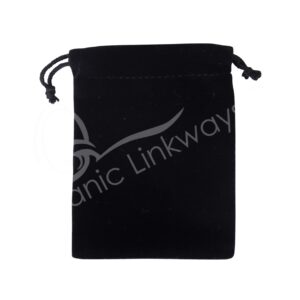 Black Velvet Pouch