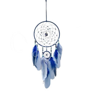 Aquamarine & Lapis Lazuli Dreamcatcher