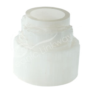 Selenite Iceberg-Shaped Tealight Holder