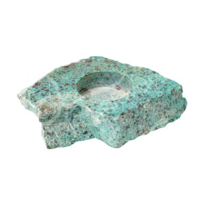 Chysocolla Top Polished Tealight Holder