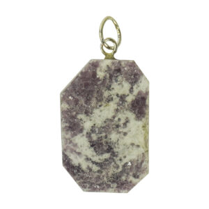 Lepidolite Slice Pendant