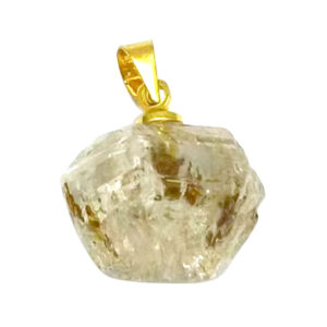 Pakimer Crystal Quartz Plated Pendant