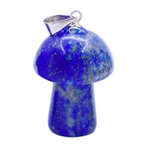 Lapis Lazuli Mushroom Pendant (Pack of 6)