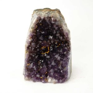 Uruguayan Amethyst D Druse with Base Cut