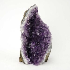 Uruguayan Amethyst D Druse with Base Cut