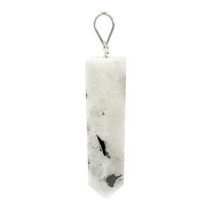 Rainbow Moonstone Point Pendant