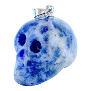 Sodalite Skull Pendant (Pack of 6)